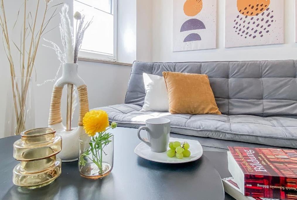 Stylisches Apartment Mit Terrasse In Der Altstadt Von Donauwoerth Exterior foto