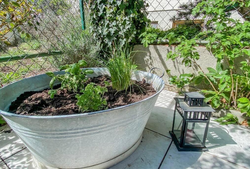 Stylisches Apartment Mit Terrasse In Der Altstadt Von Donauwoerth Exterior foto